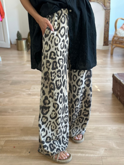 Pantalon SONIA léopard