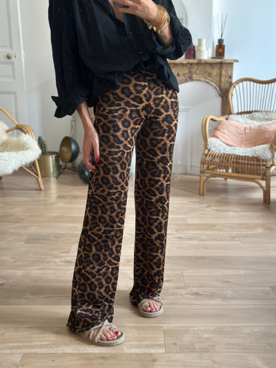 Pantalon MILLA léopard