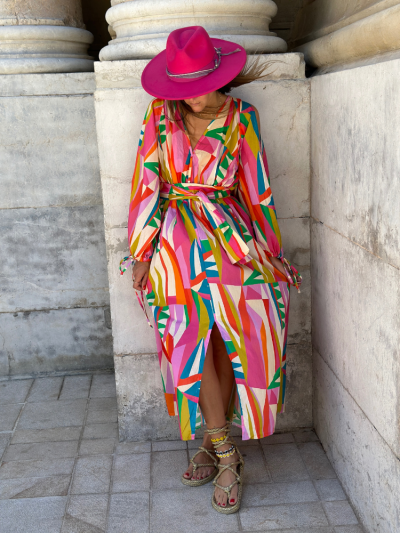Robe DUNBURY multicolore