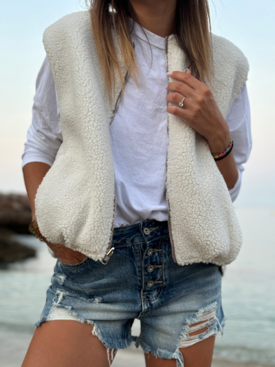 Gilet TRISH brun