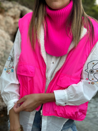 Gilet TRISH rose