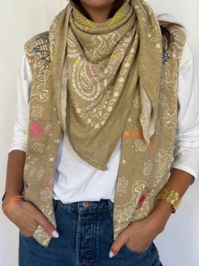 Foulard ELYA beige