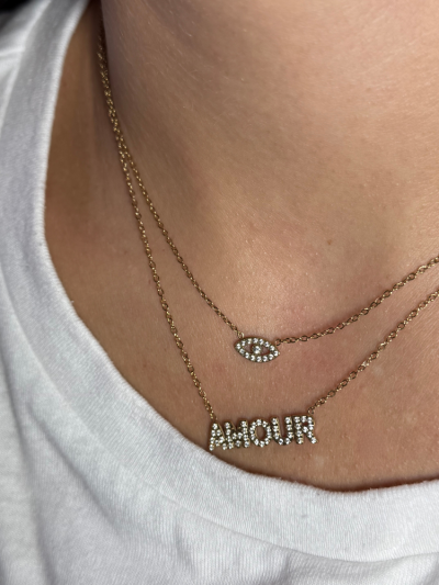 Collier AMOUR doré