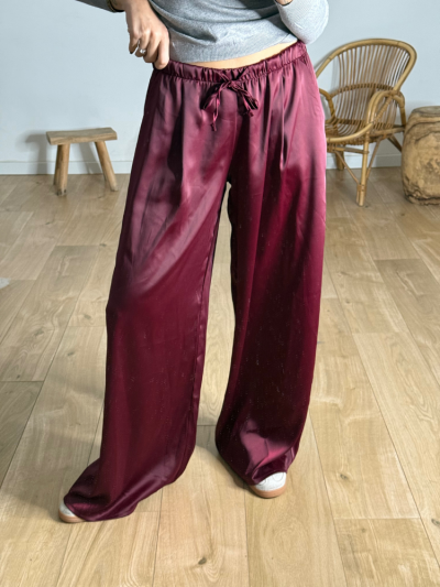 Pantalon MÉLODIE bordeaux