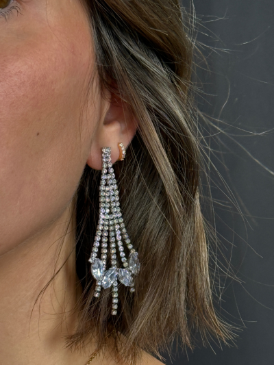 Boucles d'oreilles LEYA argent