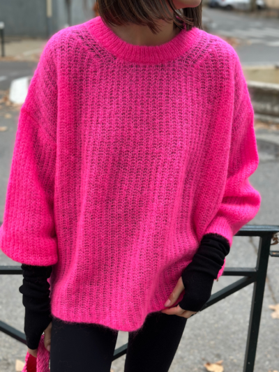 Pull BURMA rose fluo