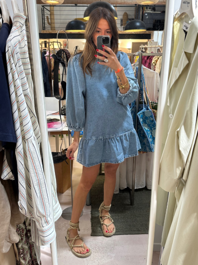 Robe LAZY bleu jean