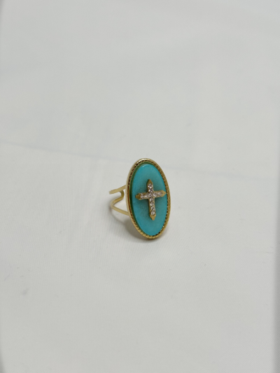 Bague AMY amazonite