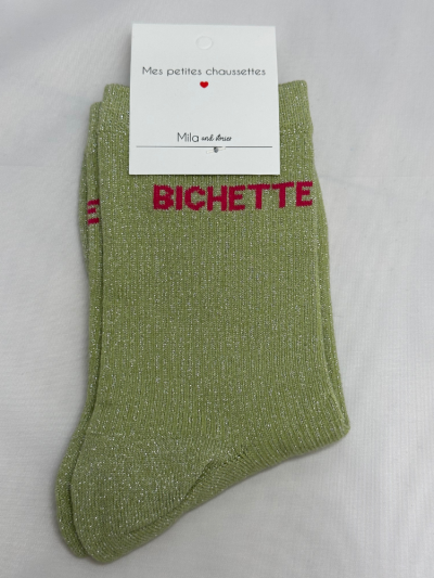 Chaussettes BICHETTE anis