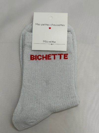 Chaussettes BICHETTE gris