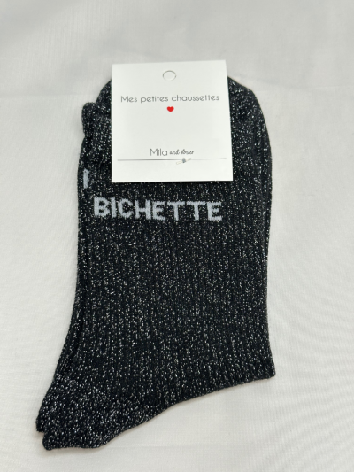 Chaussettes BICHETTE noir