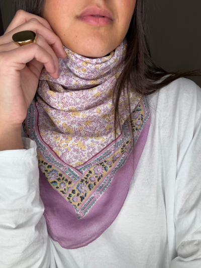 Foulard NYLISSE violet