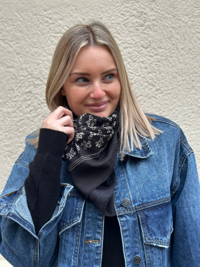 Foulard NYJOU noir