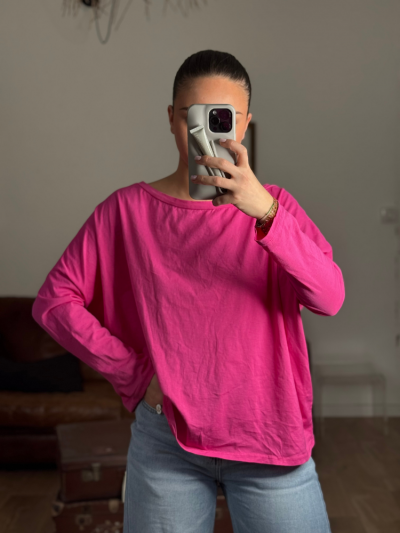 T-shirt ILA fushia