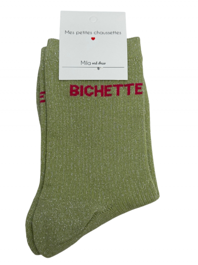 Chaussettes BICHETTE anis