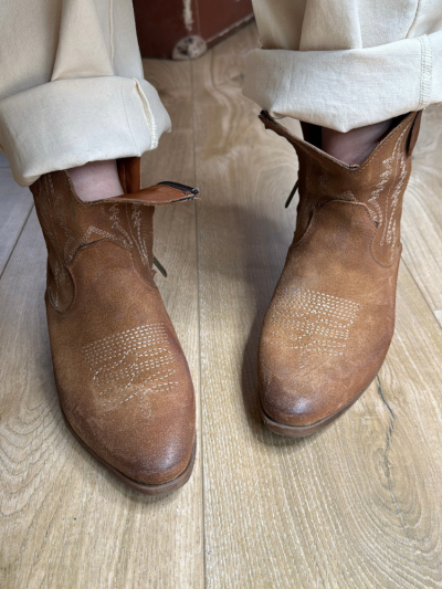 Boots INDY camel